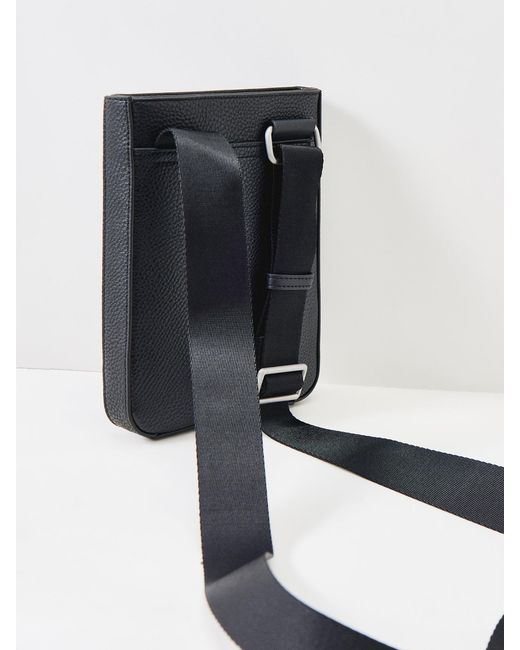 Tommy Hilfiger Black Central Mini Crossbody Bag for men
