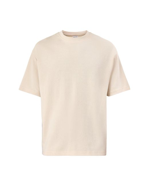 SELECTED White Loose Oscar Short Sleeves O Neck Tee for men
