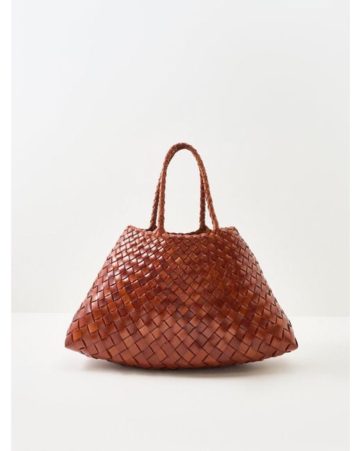 Dragon Diffusion Brown Santa Croce Small Mini Bag