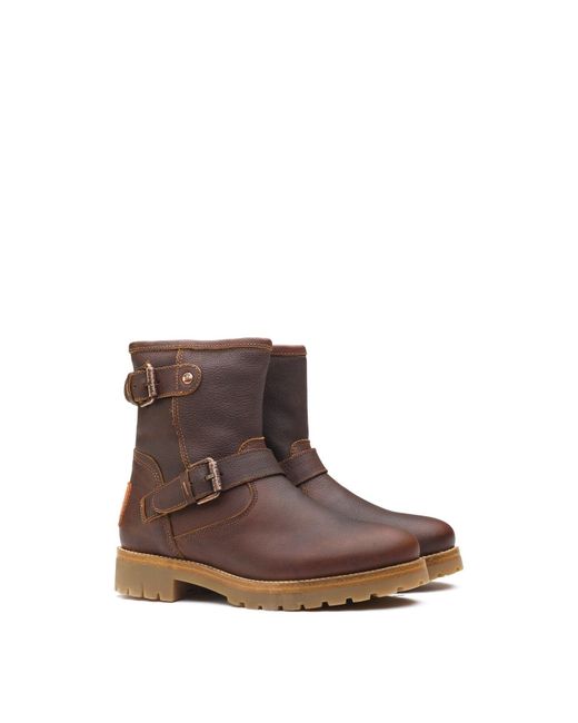 Panama Jack Brown Felina Igloo Boots