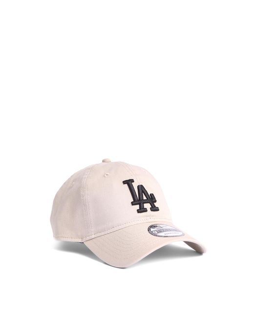 KTZ Pink Men's La Dodgers League Essential Stone 9twenty Adjustable Cap for men
