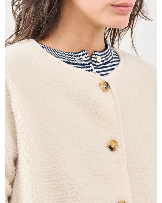 Soya Concept Natural Onyx Teddy Jacket