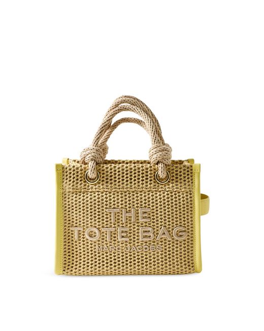 Marc Jacobs Metallic The Small Tote Bag Neutral