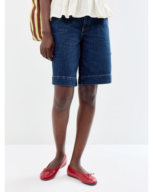 Damson Madder Blue Annie Shorts