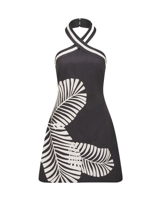 Forever New White Adore Halter Neck Mini Dress