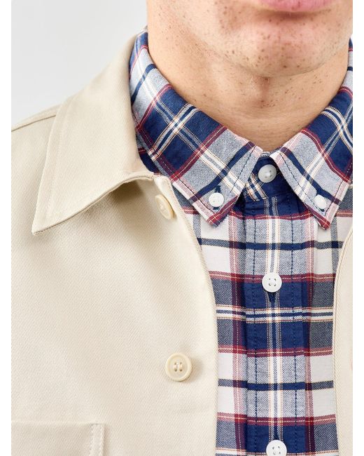 Levi's Blue Authentic Button Down Shirt for men