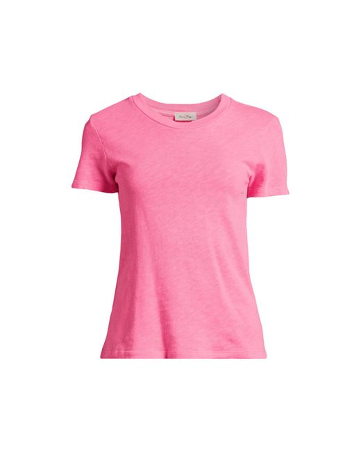American Vintage Pink Women's Sonoma Short Sleeve T-shirt