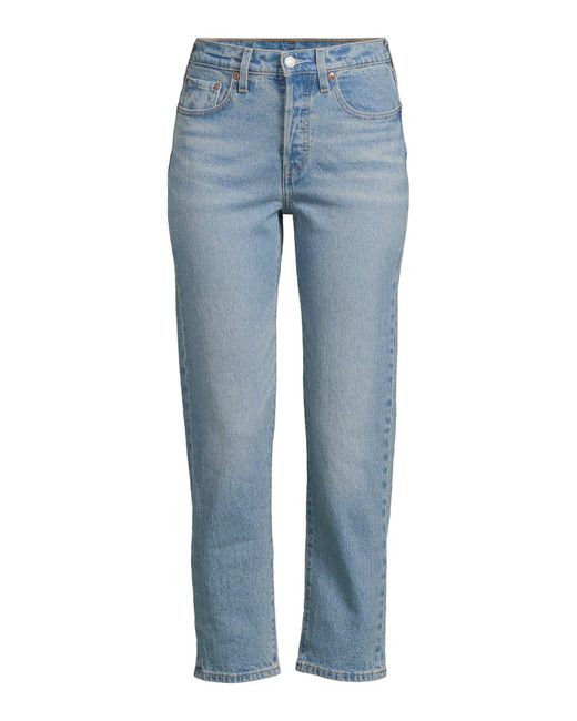 Levi's Blue Women's 501 Crop Jeans