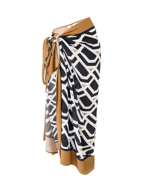 Sea Level Black Costa Long Sarong