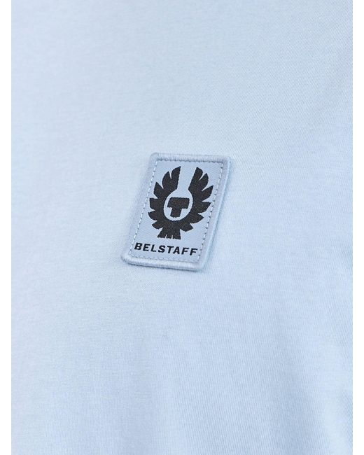Belstaff Blue Logo T-Shirt for men