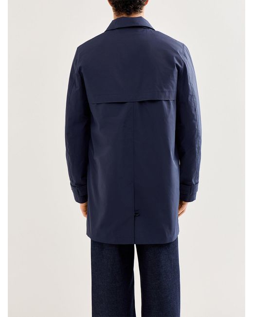 Paul Smith Blue Zip Coat With Removable Lining for men