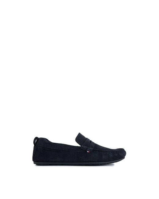 Vans Blue Core Diver Suede Shoes for men
