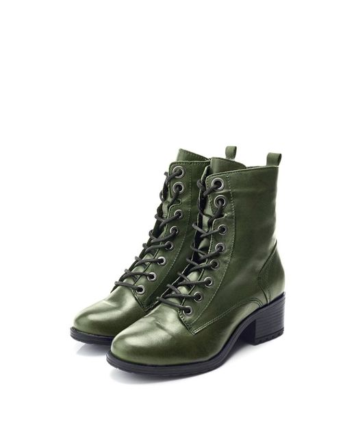 Moda In Pelle Green Women's Bezzie Boots