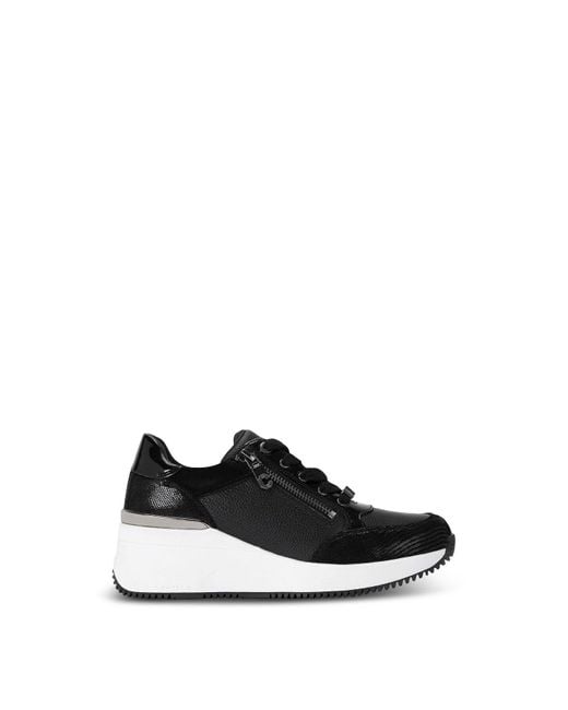Carvela Kurt Geiger White Women's Skyline Wedge Sneaker