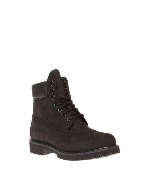 Timberland Black 6' Premium Boots for men