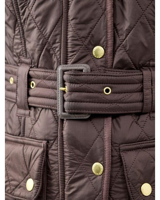 Barbour Brown Polarquilt Quilted Jacket