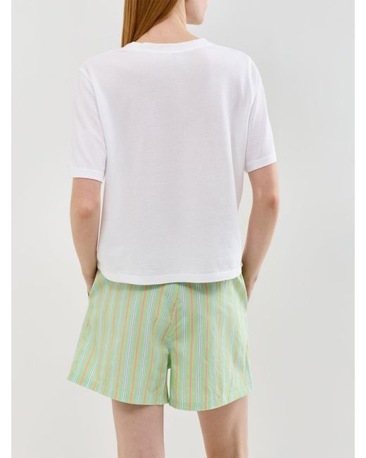 Polo Ralph Lauren Green Shirting Stripes Sleep Boxer