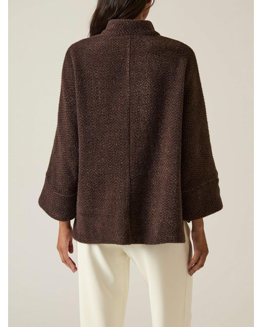 James Lakeland Brown Batwing Jacket