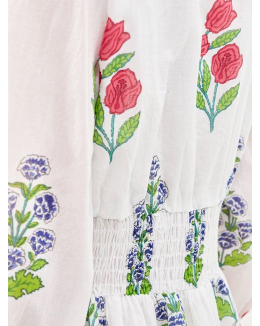 Aspiga White Jyoti Midi Dress