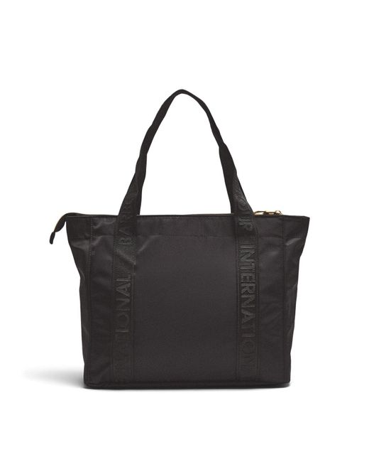 Barbour Black Qualify Tote Bag
