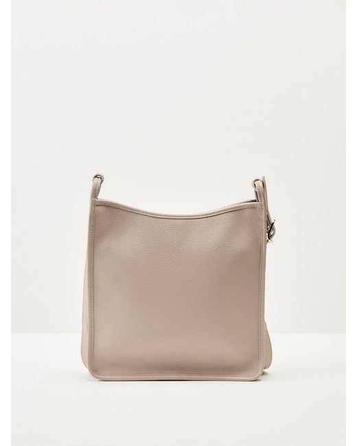 Longchamp Multicolor Le Foulonné Medium Crossbody Bag Turtledove