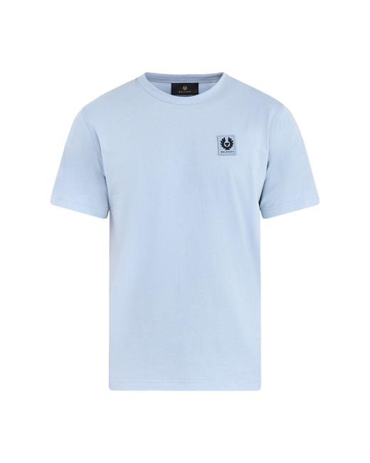 Belstaff Blue Logo T-Shirt for men