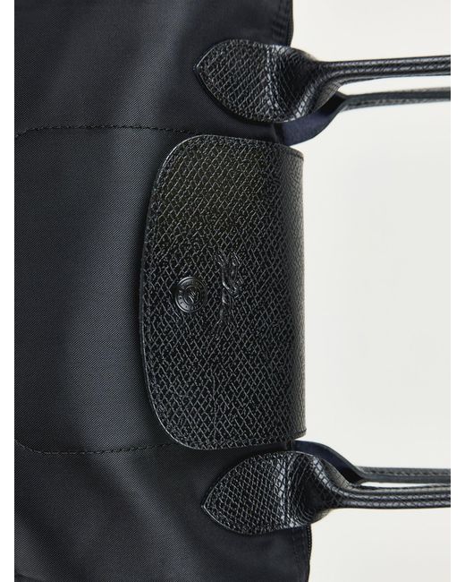 Longchamp Black Le Pliage One Medium Tote Bag