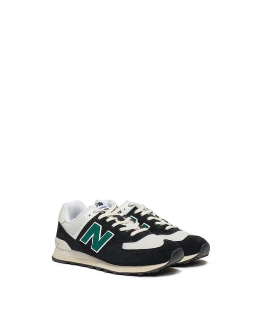 New Balance White Men's 574 Trainers for men