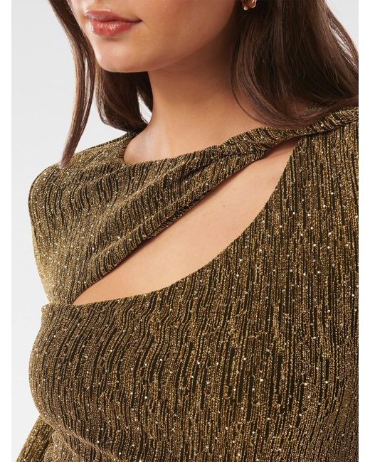 Forever New Green Women's Gia Twist Detail Top