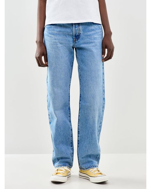 Levi's Blue 501 90S Straight Jeans