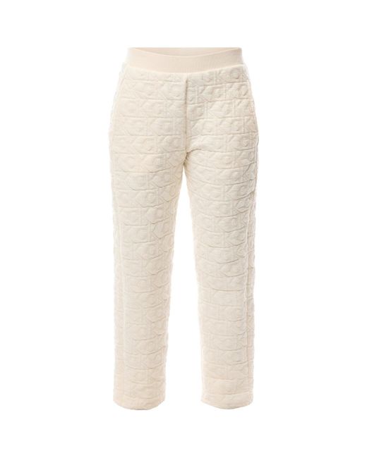 Calvin Klein Natural Modern Terry Quilted Jogger