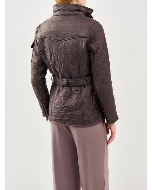 Barbour Brown Polarquilt Quilted Jacket