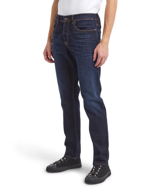 DIESEL Blue Men's 2023 D-finitive Tapered Fit Jeans for men