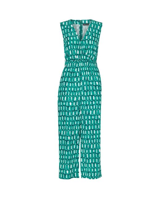 Whistles Green Remmie Jumpsuit