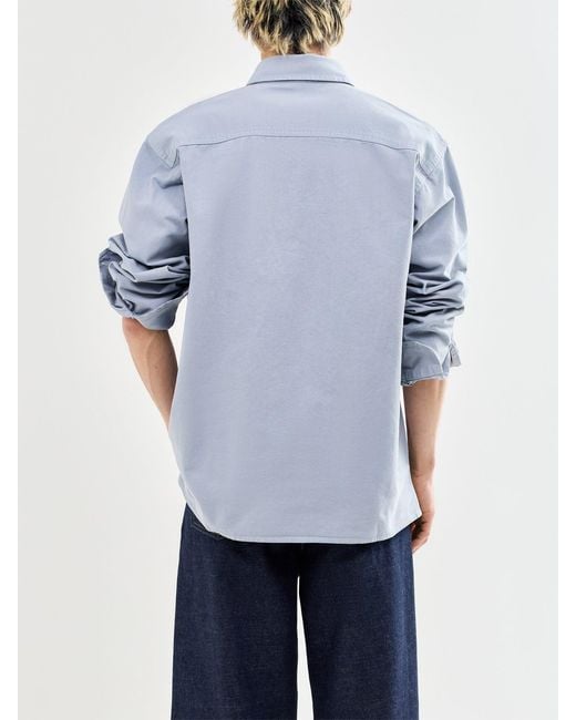 Carhartt Blue Reno Shirt Jacket for men
