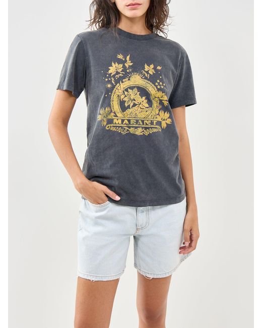 Isabel Marant Gray Zewel-Gb T-Shirt Multi