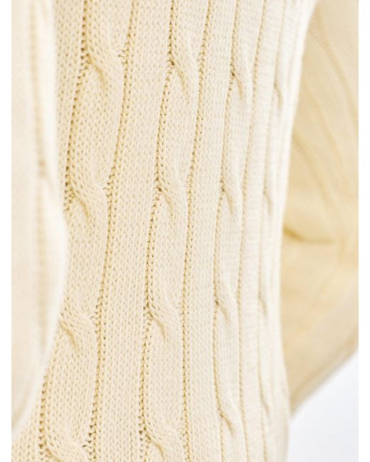 Polo Ralph Lauren White Julianna Crew Neck Jumper