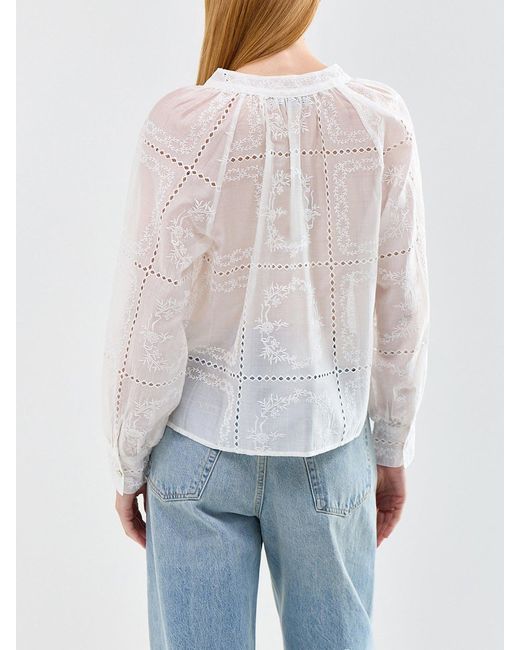 Rails White Francine Blouse