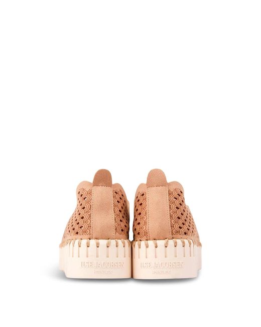 Ilse Jacobsen Pink Tulip Platform Shoes