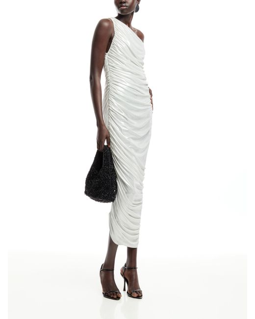 Norma Kamali White Women's Diana Gown Dress