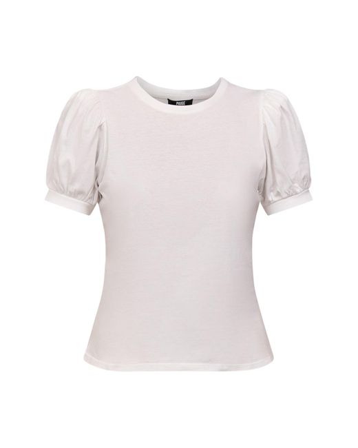 PAIGE Pink Matcha Tee