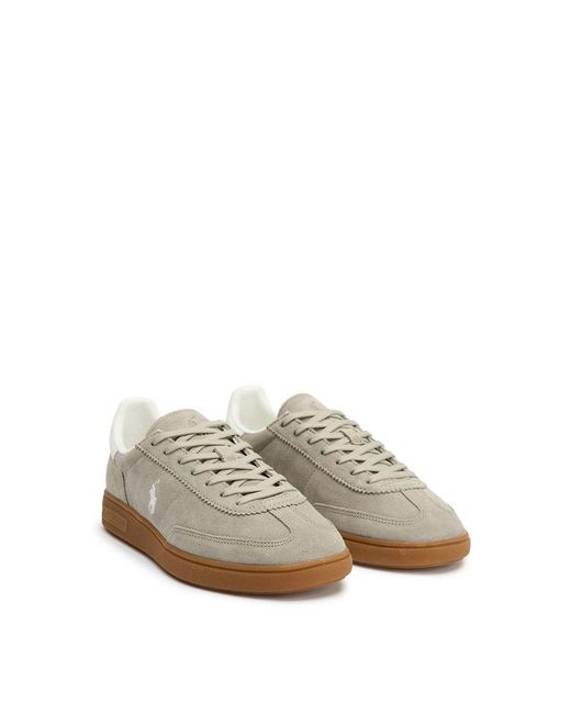 Polo Ralph Lauren Gray Bedford Trainers for men