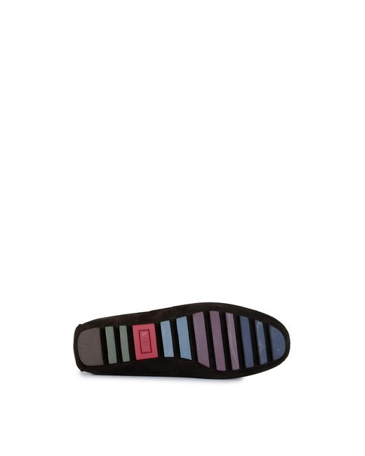 Paul Smith White Jenson Suede Driving Shoes for men