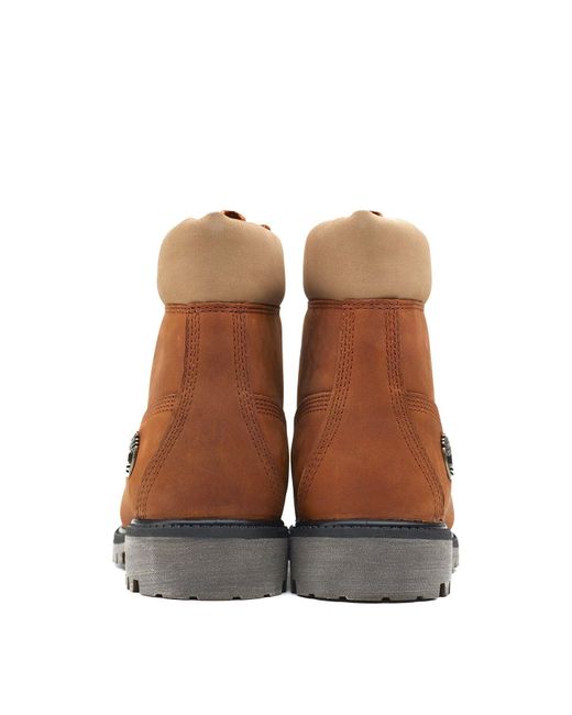 Timberland Brown 6' Premium Boots for men