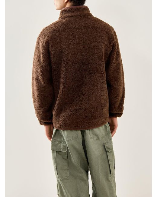 Parlez Brown Amity Zip-Through Jacket for men