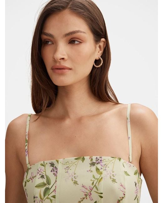 Forever New White Kimora Strapless Midi Dress