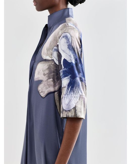 Dea Kudibal Blue Helga Kimono Dress
