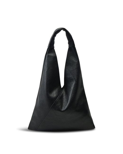 Marlon Black Mini Giselle Shoulder Tote Bag