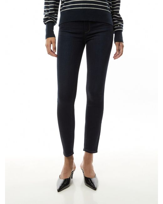 PAIGE Black Hoxton Ankle Jeans