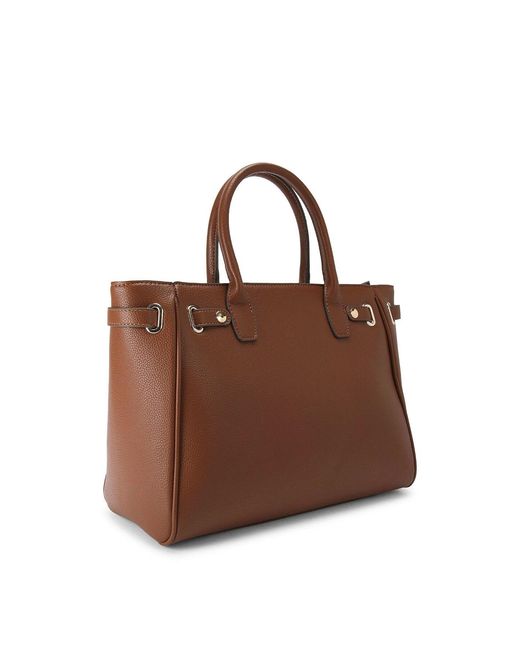Carvela Kurt Geiger Brown Belted Tote Bag